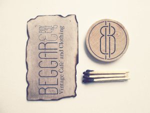 Beggar and boy matches