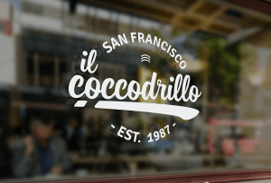 Il Coccodrillo Logo Design